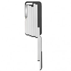 iPhone 6 6s Plus 5.5 - Aluminium Selfie Stick Creative Hard Phone Stand Protective Cover Case - Black